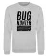Свитшот Bug hanter Серый меланж фото