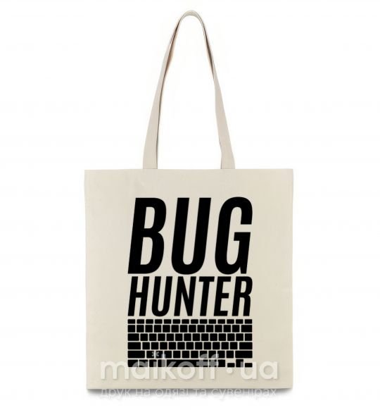 Еко-сумка Bug hanter Бежевий фото
