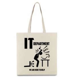 Еко-сумка IT department we are here to help Еко-сумка IT department we are here to help