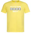Мужская футболка Do you even code bro Лимонный Мужская футболка Do you even code bro Лимонный фото