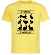 Мужская футболка 8 rabbits 1 rabbyte Лимонный фото