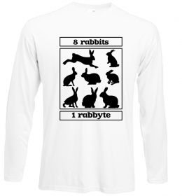 Лонгслив 8 rabbits 1 rabbyte Лонгслив 8 rabbits 1 rabbyte