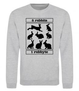 Свитшот 8 rabbits 1 rabbyte