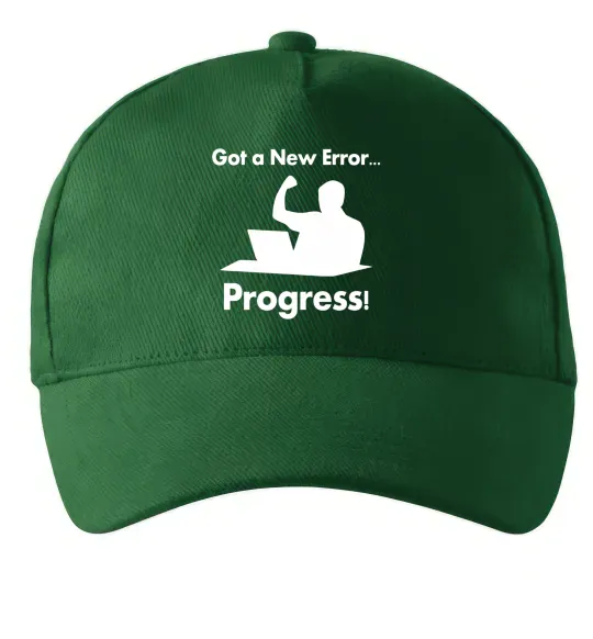 Кепка Got a new Error Темно-зеленый фото