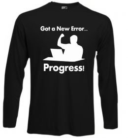 Лонгслив Got a new Error