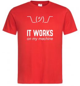 Чоловіча футболка It works on my machine