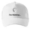 Кепка I'm thinking Білий фото