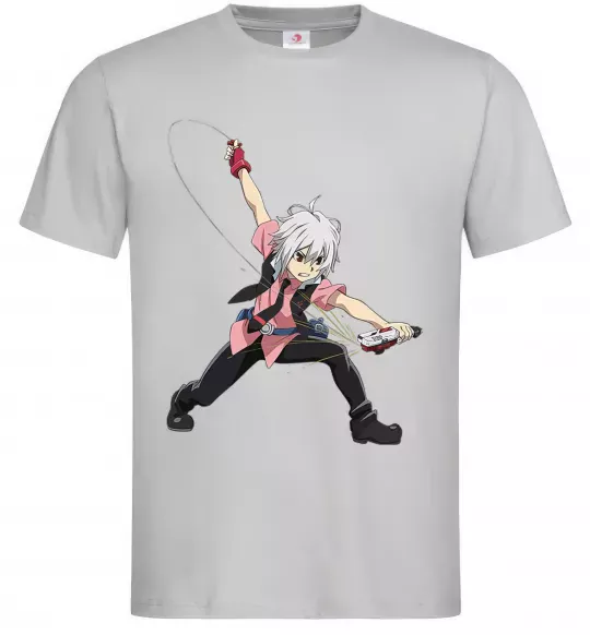 Мужская футболка Шу Куренай Серый фото