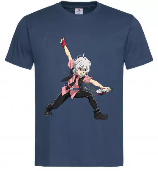 Мужская футболка Шу Куренай Темно-синий фото