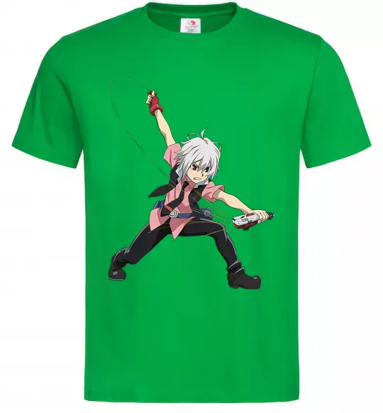 Мужская футболка Шу Куренай Зеленый фото