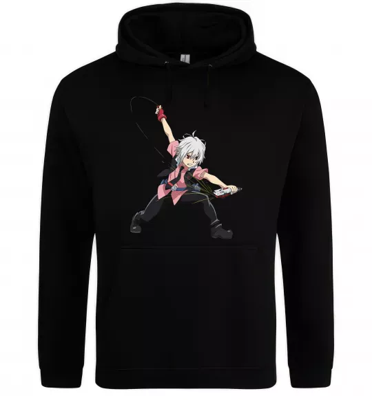 Мужская толстовка (худи) Шу Куренай Черный фото