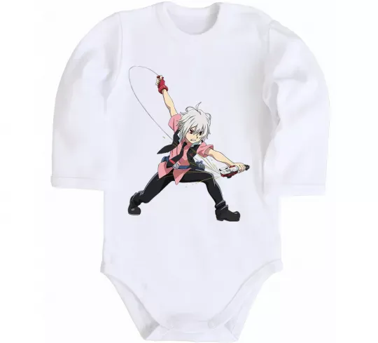 Дитячий бодік Шу Куренай Білий фото