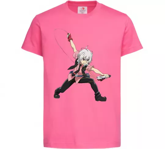 Детская футболка Шу Куренай Ярко-розовый фото