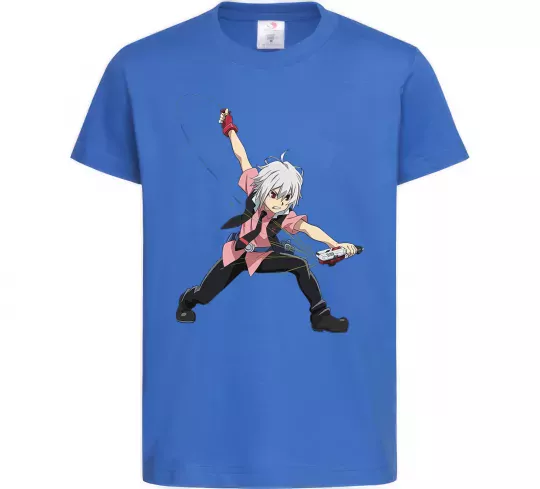 Детская футболка Шу Куренай Ярко-синий фото