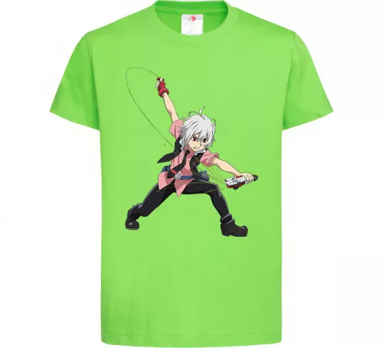 Детская футболка Шу Куренай Лаймовый фото