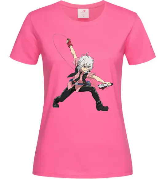 Жіноча футболка Шу Куренай Яскраво-рожевий фото