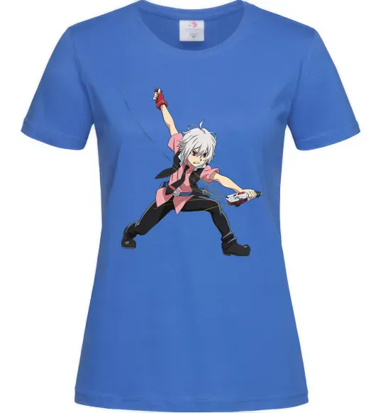 Жіноча футболка Шу Куренай Яскраво-синій фото