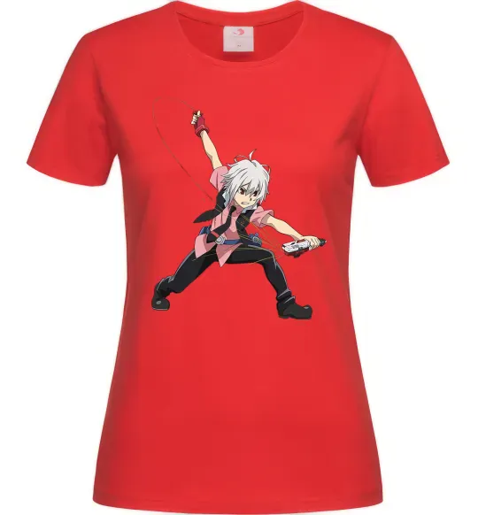 Жіноча футболка Шу Куренай Червоний фото