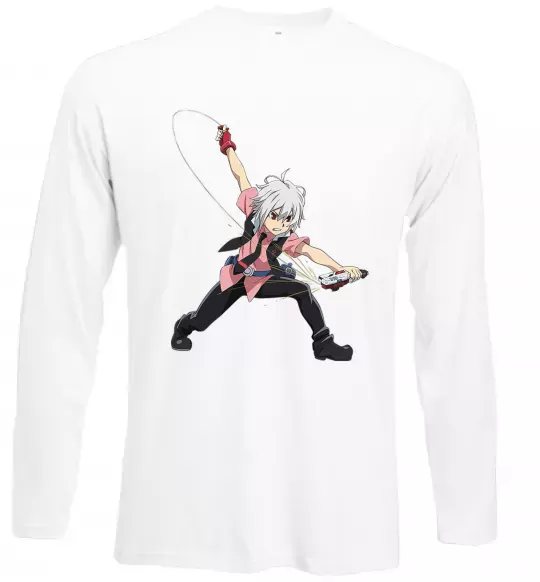 Лонгслів Шу Куренай Білий фото