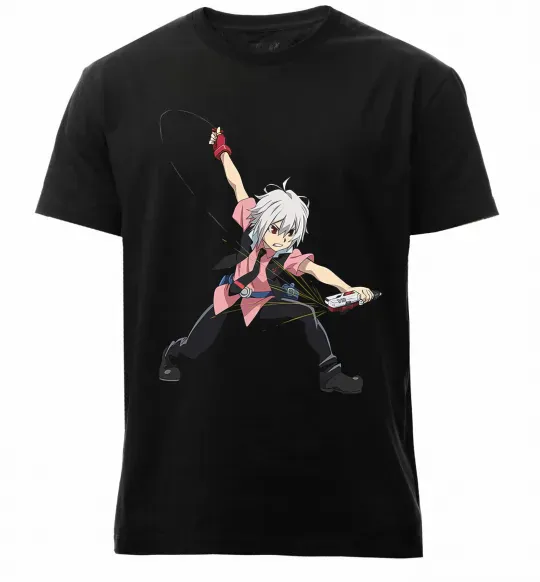 Мужская премиум футболка Шу Куренай Черный фото