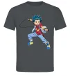 Чоловіча футболка Beyblade Walt Aoi Графіт Чоловіча футболка Beyblade Walt Aoi Графіт фото
