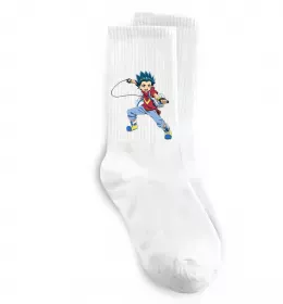 Шкарпетки BEYBLADE Logo Білий фото