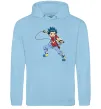 Жіноча толстовка (худі) Beyblade Walt Aoi Блакитний фото