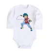 Дитячий бодік Beyblade Walt Aoi Білий фото