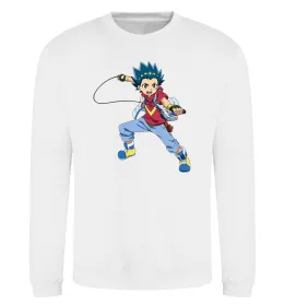 Світшот Beyblade Walt Aoi Білий фото