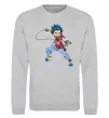 Світшот Beyblade Walt Aoi Сірий меланж фото