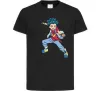 Дитяча футболка Beyblade Walt Aoi Чорний фото