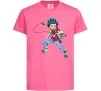 Дитяча футболка Beyblade Walt Aoi Яскраво-рожевий фото