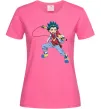 Женская футболка Beyblade Walt Aoi Ярко-розовый Женская футболка Beyblade Walt Aoi Ярко-розовый фото
