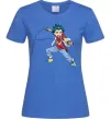 Женская футболка Beyblade Walt Aoi Ярко-синий Женская футболка Beyblade Walt Aoi Ярко-синий фото