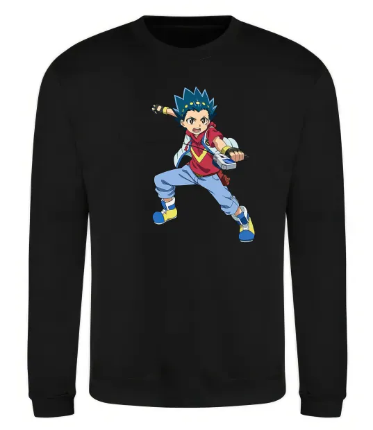 Свитшот Beyblade Walt Aoi Черный фото