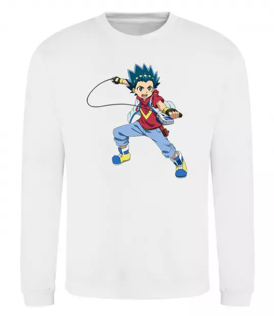 Свитшот Beyblade Walt Aoi Белый фото