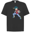 Футболка Оверсайз Beyblade Walt Aoi Черный Футболка Оверсайз Beyblade Walt Aoi Черный фото