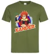 Мужская футболка Beyblade Xander Оливковый Мужская футболка Beyblade Xander Оливковый фото