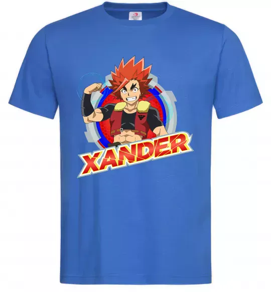 Мужская футболка Beyblade Xander Ярко-синий фото