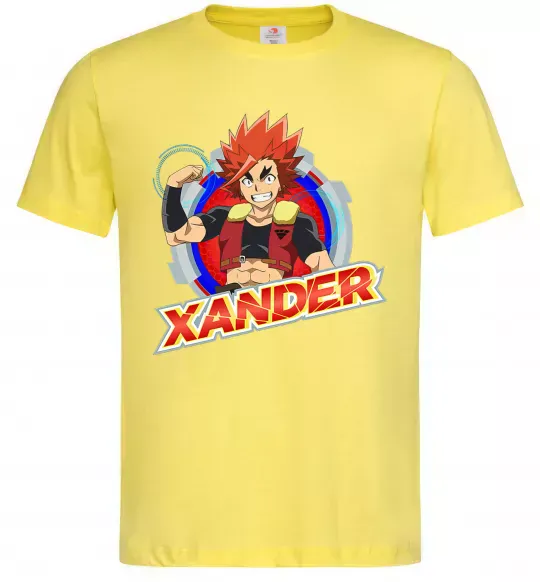 Мужская футболка Beyblade Xander Лимонный фото