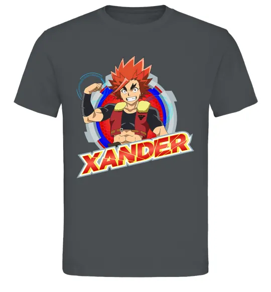 Мужская футболка Beyblade Xander Графит фото