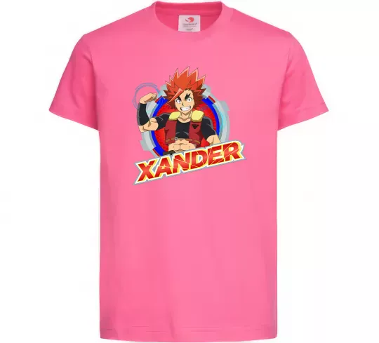 Детская футболка Beyblade Xander Ярко-розовый фото