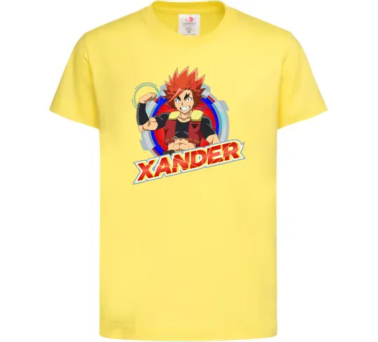 Детская футболка Beyblade Xander Лимонный фото