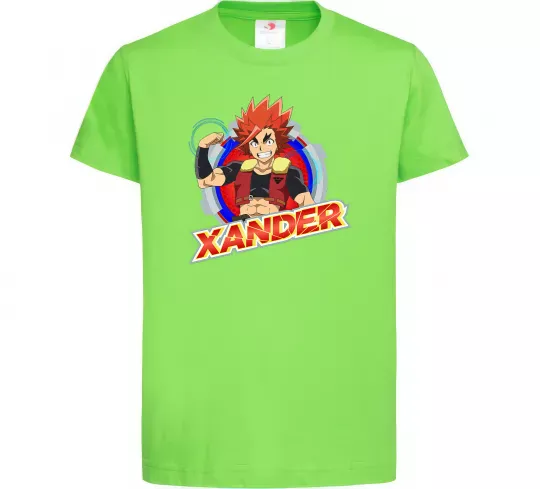 Детская футболка Beyblade Xander Лаймовый фото