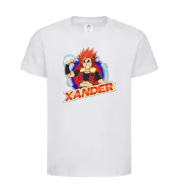 Дитяча футболка Beyblade Xander Білий фото