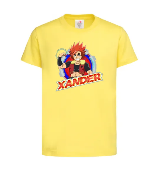 Детская футболка Beyblade Xander Лимонный фото