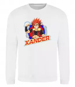 Світшот Beyblade Xander Білий фото