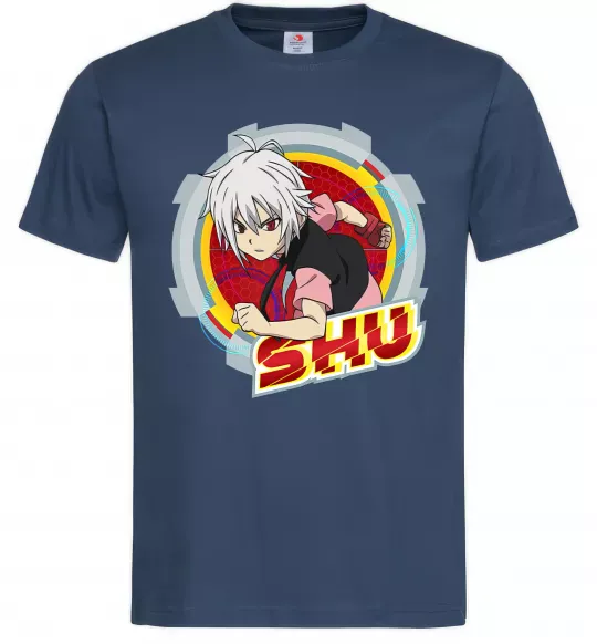 Мужская футболка Shu Темно-синий фото