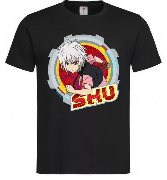Мужская футболка Shu Черный фото