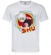 Мужская футболка Shu Белый фото